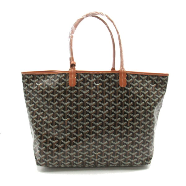 2101218086379 2 Goyard Saint Louis Pm Canvas Tote Bag Black