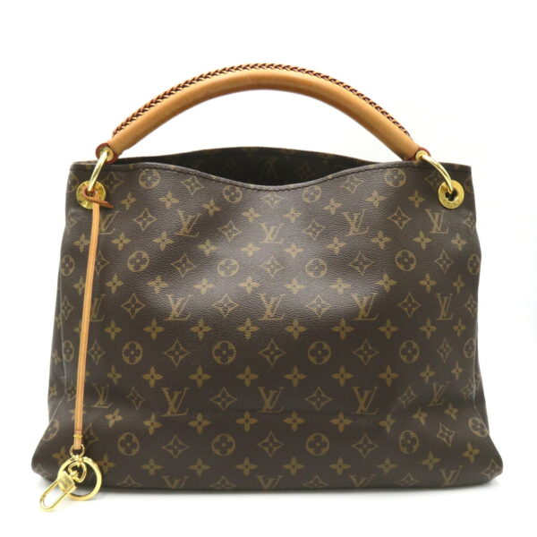 2101218086560 1 Louis Vuitton Artsy MM Handbag Monogram Brown