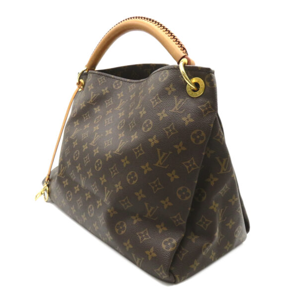 2101218086560 3 Louis Vuitton Artsy MM Handbag Monogram Brown