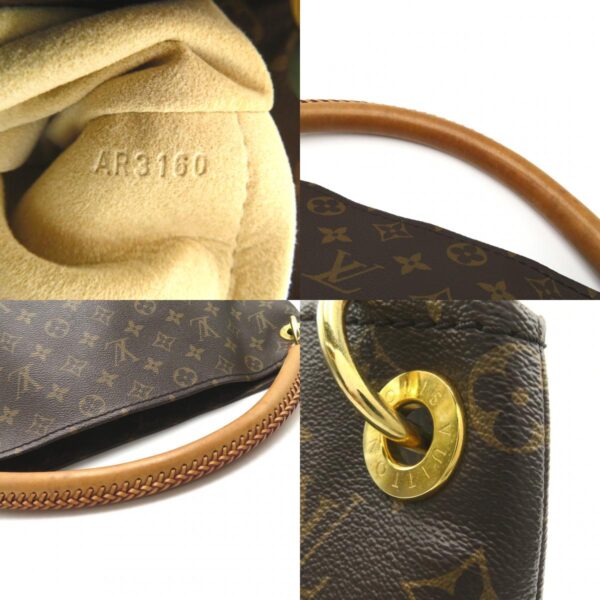 2101218086560 9c Louis Vuitton Artsy MM Handbag Monogram Brown