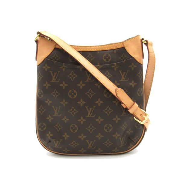 2101218086584 1 Louis Vuitton Odeon PM Shoulder Bag Monogram Brown