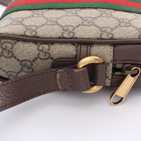 2101218086942 5 Gucci Ophidia Sherry Line Gg Supreme Shoulder Bag Beige