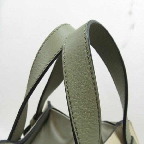 2101218092868 8 Loewe Hammock Small Leather Shoulder Bag Beige Gray