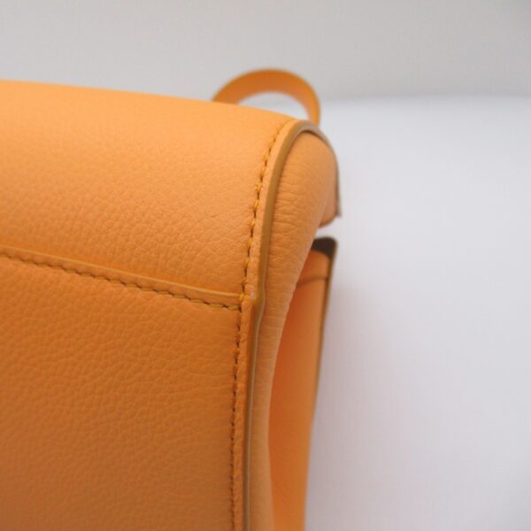 2101218093919 7 Loewe Hammock Nugget Leather Handbag Orange