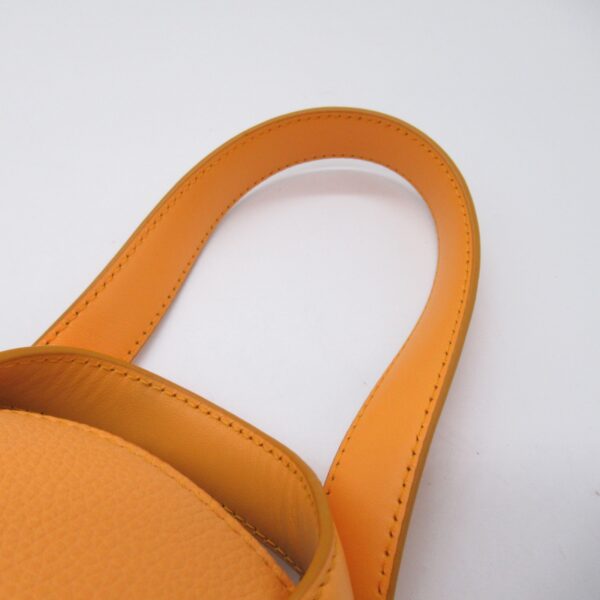 2101218093919 9 Loewe Hammock Nugget Leather Handbag Orange