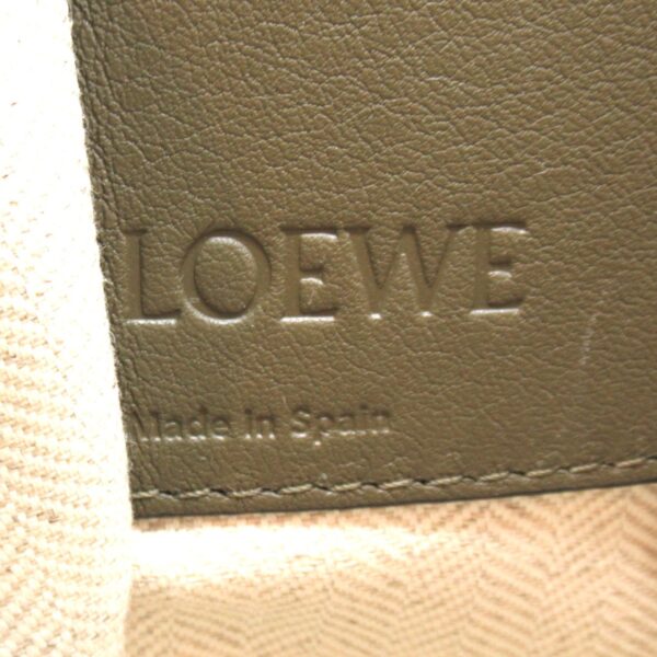 2101218093926 10 Loewe Hammock Small Leather Shoulder Bag Khaki Beige