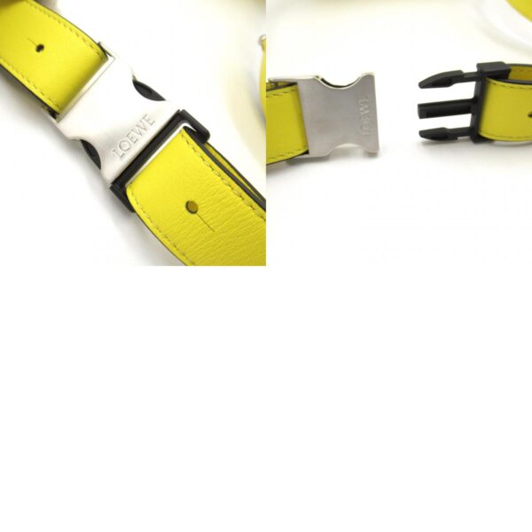 2101218094367 10c Loewe Puzzle Bum Mini Leather Waist Bag Yellow