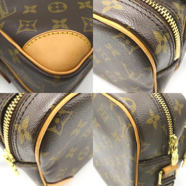 2101218100297 12c Louis Vuitton Nile Shoulder Bag Monogram Brown