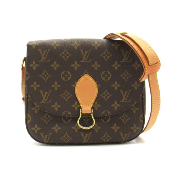 2101218100457 1 Louis Vuitton Saint Cloud 24 Shoulder Bag Monogram Brown