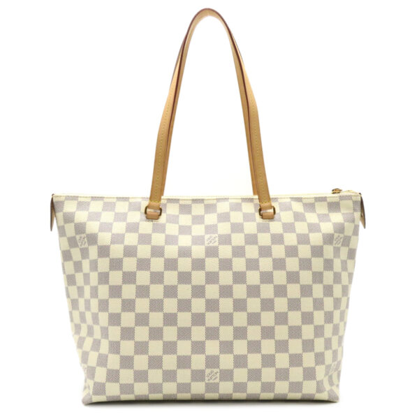 2101218100587 2 Louis Vuitton Jena MM Tote Bag Damier Azur Ivory