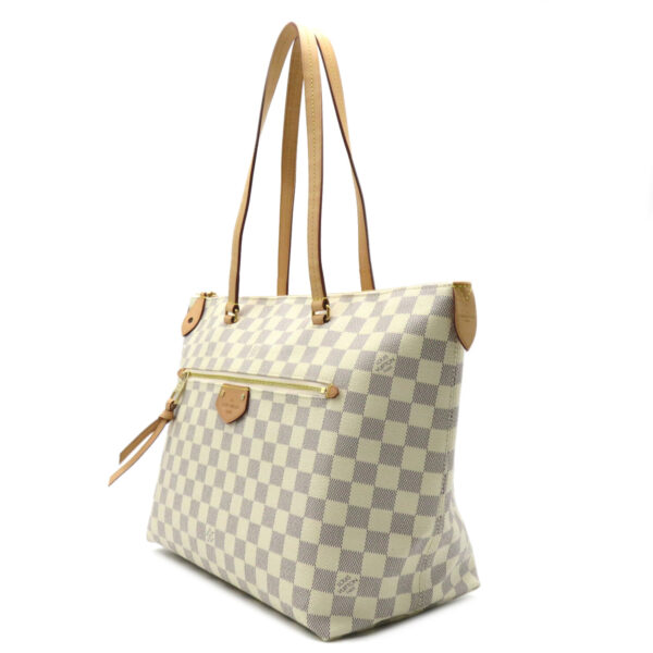 2101218100587 3 Louis Vuitton Jena MM Tote Bag Damier Azur Ivory