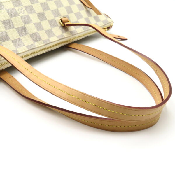 2101218100587 6 Louis Vuitton Jena MM Tote Bag Damier Azur Ivory