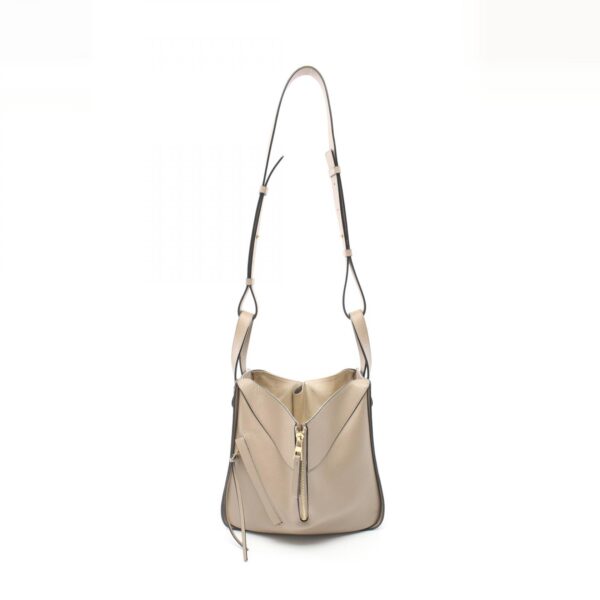 2101218105261 5 Loewe Hammock Small Leather Handbag Beige