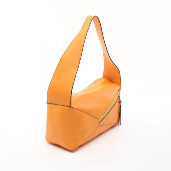 2101218123685 2 Loewe Puzzle Hobo Leather Shoulder Bag Orange