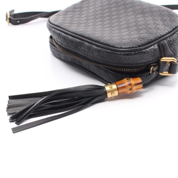 2101218142150 5 Gucci Micro Guccisima Shoulder Bag Black