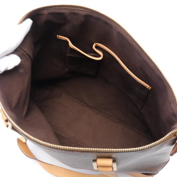 2101218146226 3 Celine Macadam Canvas Shoulder Bag Brown