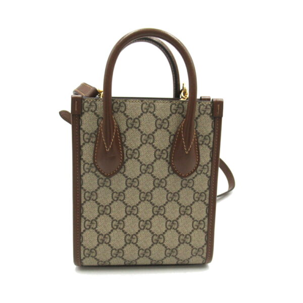 2101218155723 2 Gucci Interlocking G Tote Bag Brown