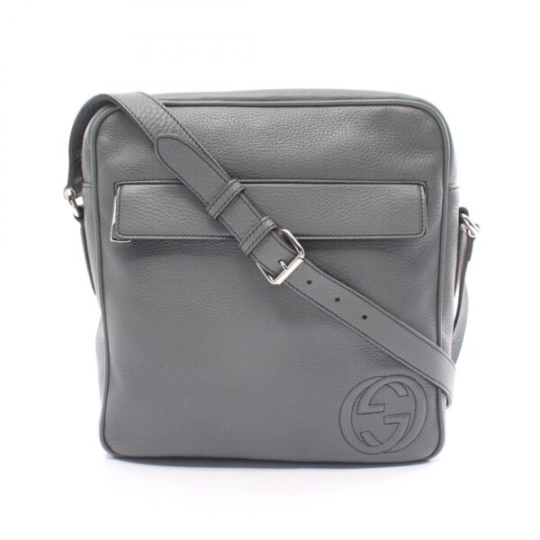 2101218155860 1 Gucci Interlocking G Shoulder Bag Black