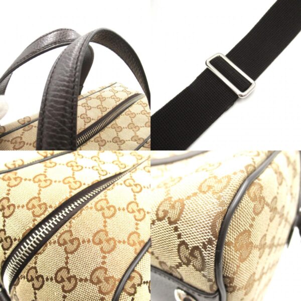 2101218171464 9c Gucci Gg Campus 2way Bag Gg Beige