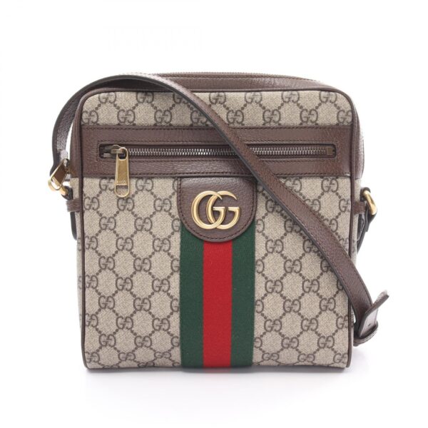 2101218189063 1 Gucci Ophidia Gg Supreme Shoulder Bag Beige