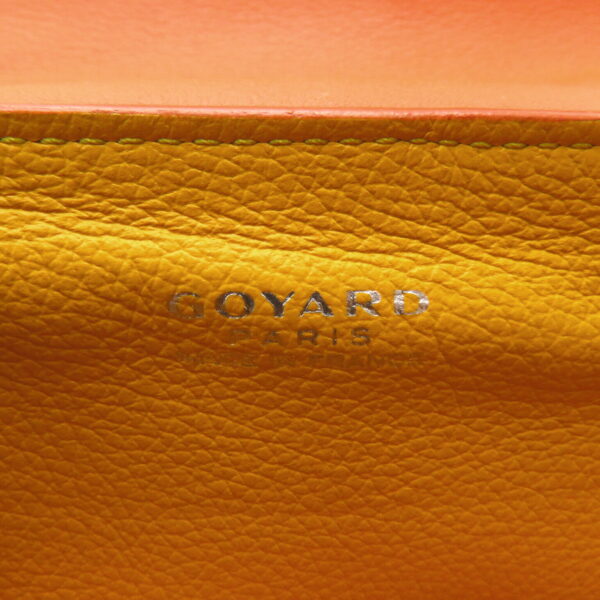 2101218193336 8 Goyard Saigon Mini Soft Canvas 2Way Shoulder Bag Orange