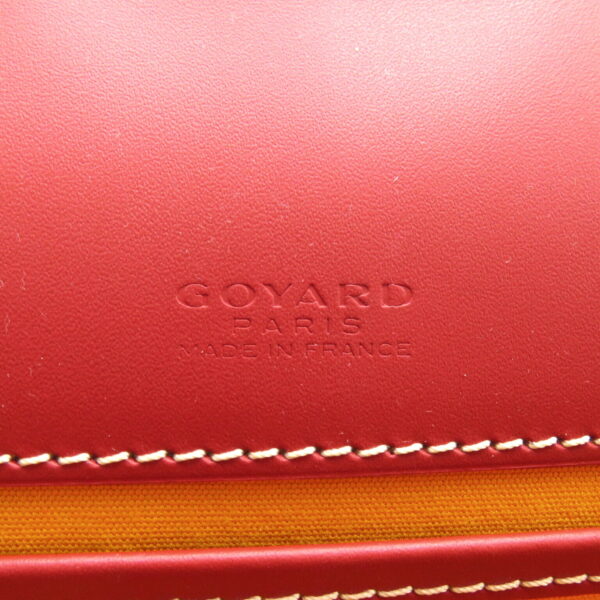 2101218193367 7 Goyard Belvedere Pm Canvas Shoulder Bag Red