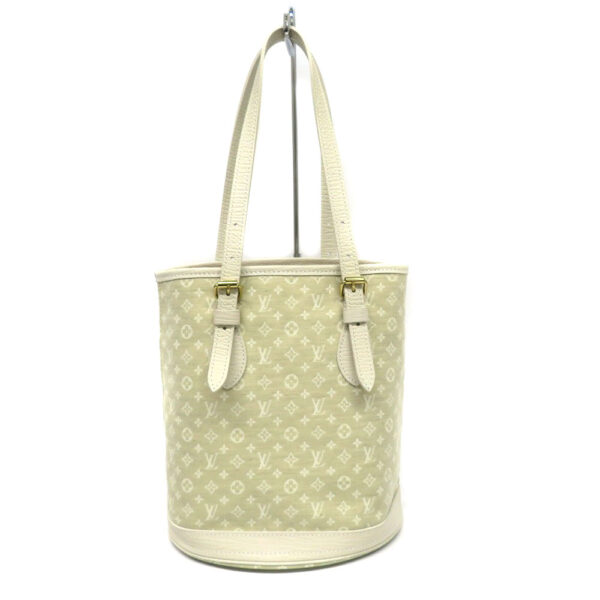 2102066 Louis Vuitton Bucket PM Tote Bag Monogram Mini Beige