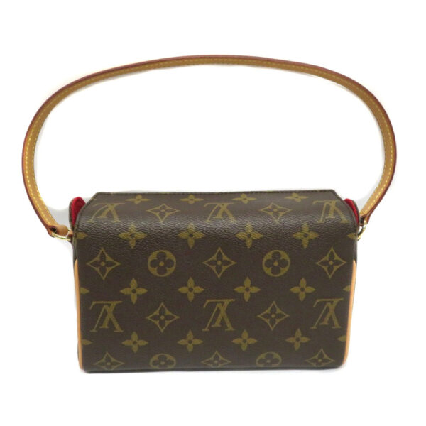 21021792 Louis Vuitton Recital Handbag Monogram Canvas Brown