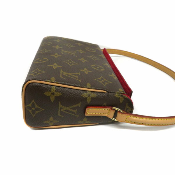 21021793 Louis Vuitton Recital Handbag Monogram Canvas Brown