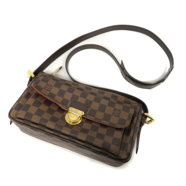 210219806 Louis Vuitton Ravello GM Shoulder Bag Damier Canvas Brown