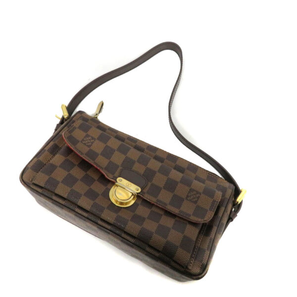 210219807 Louis Vuitton Ravello GM Shoulder Bag Damier Canvas Brown