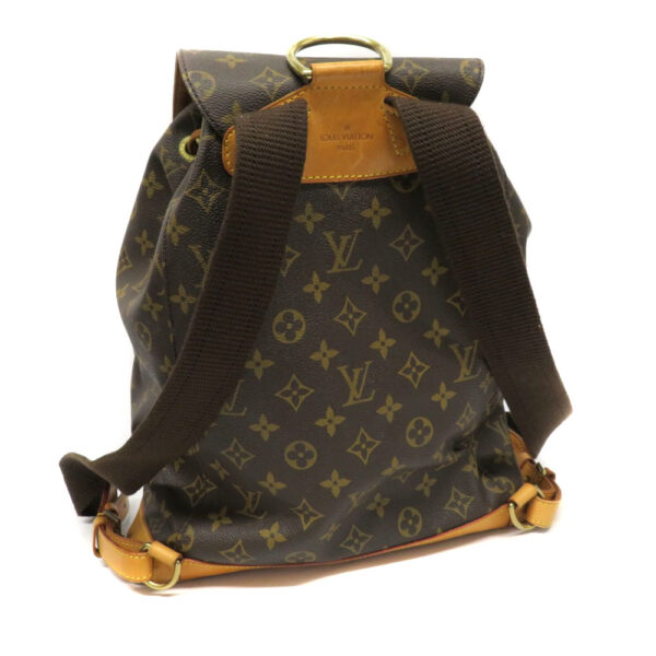 21022382 Louis Vuitton Monsouris GM Backpack Monogram Canvas Brown