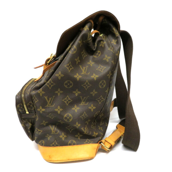 21022383 Louis Vuitton Monsouris GM Backpack Monogram Canvas Brown