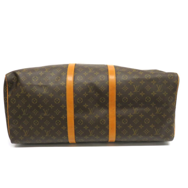 21025174 Louis Vuitton Keepall 60 Bag Monogram Canvas Brown