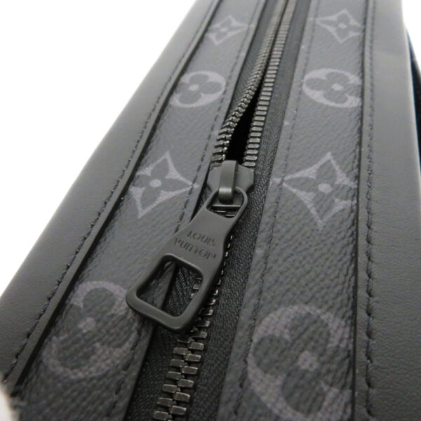 210257404 Louis Vuitton Soft Trunk Briefcase Monogram Eclipse Canvas Black