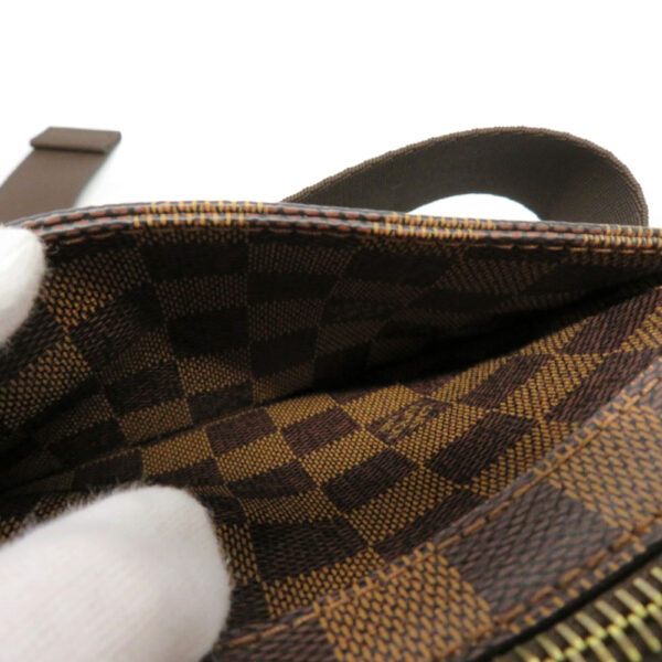 21025817 Louis Vuitton Jeronimos Body Bag Damier Canvas Brown