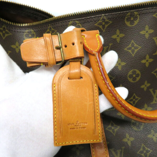 210259603 Louis Vuitton Keepall Bandouliere 50 Bag Monogram Canvas Brown