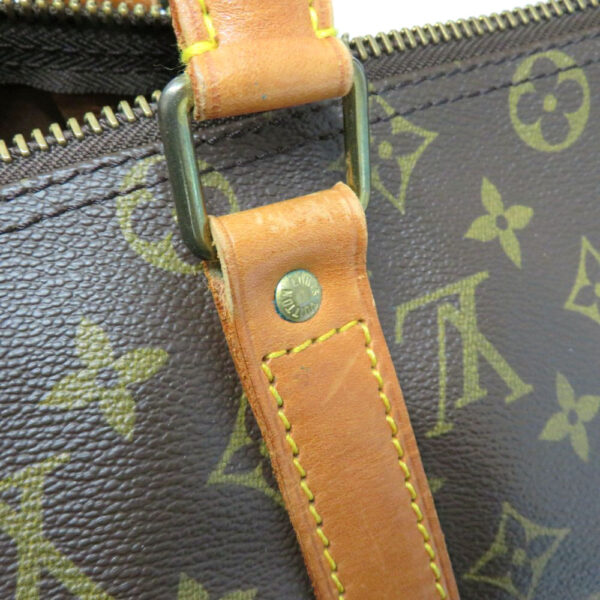 210259606 Louis Vuitton Keepall Bandouliere 50 Bag Monogram Canvas Brown