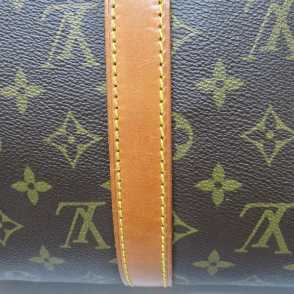 210259608 Louis Vuitton Keepall Bandouliere 50 Bag Monogram Canvas Brown