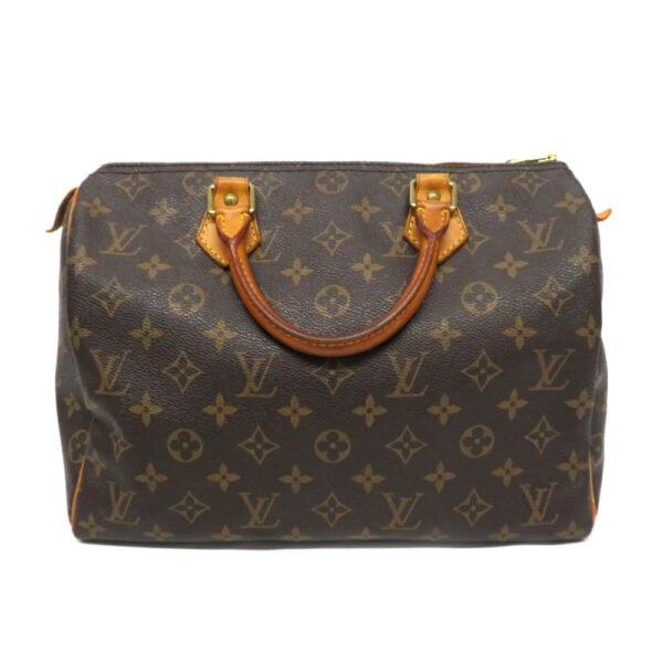 2102802 Louis Vuitton Speedy 30 Bag Monogram Canvas Brown