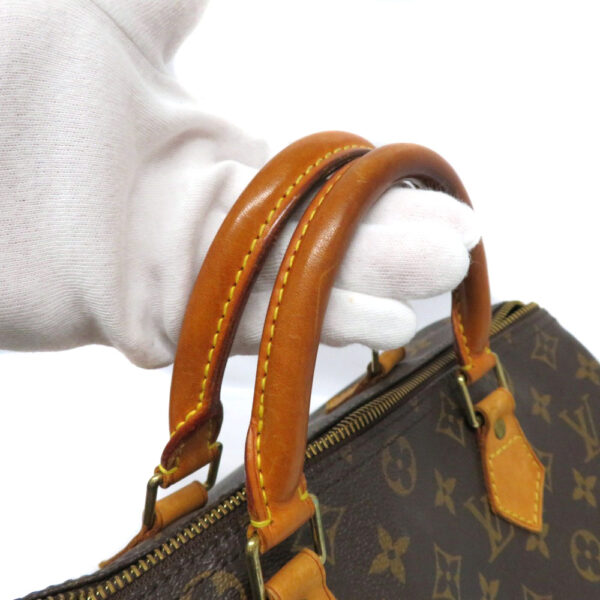 21028020 Louis Vuitton Speedy 30 Bag Monogram Canvas Brown