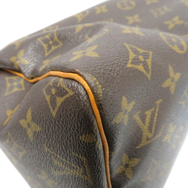 210280204 Louis Vuitton Speedy 30 Bag Monogram Canvas Brown