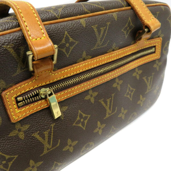 210292801 Louis Vuitton Cite MM Handbag Monogram Canvas Brown