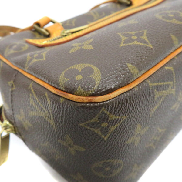 210292802 Louis Vuitton Cite MM Handbag Monogram Canvas Brown