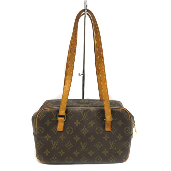 21029282 Louis Vuitton Cite MM Handbag Monogram Canvas Brown