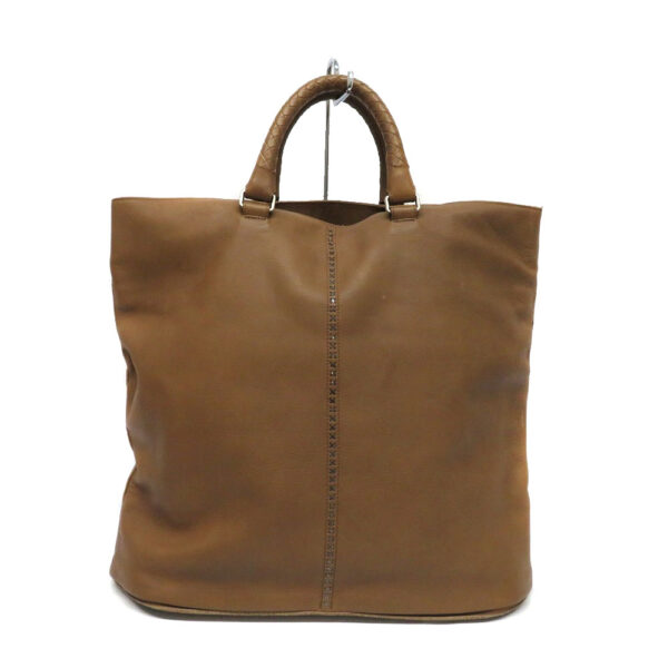 21032012 Bottega Veneta Tote Bag Leather Brown