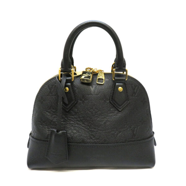 2104080 Louis Vuitton Neo Alma BB Handbag Monogram Leather Black