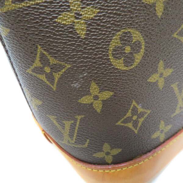 210409204 Louis Vuitton Alma Handbag Monogram Canvas Brown