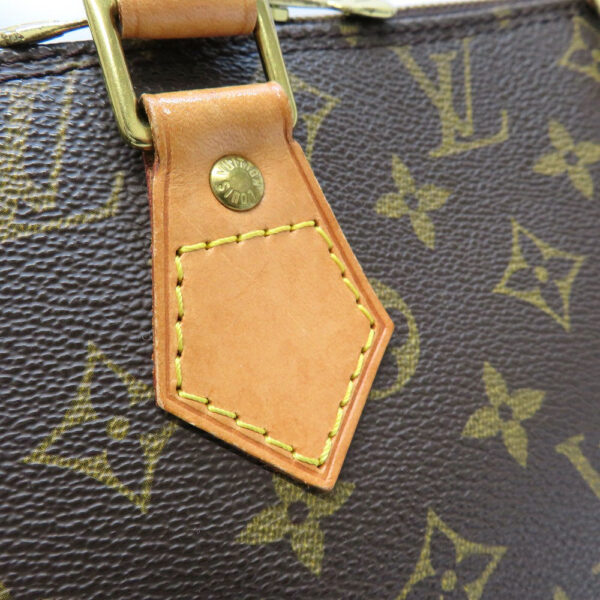 21040929 Louis Vuitton Alma Handbag Monogram Canvas Brown