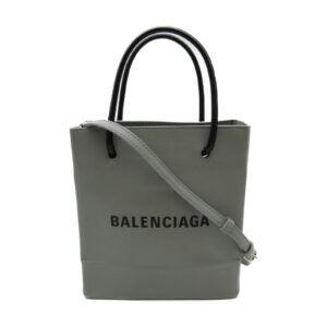 2104102225700 1 Bottega Veneta Intrecciato Handbag Tote Bag Gray Leather